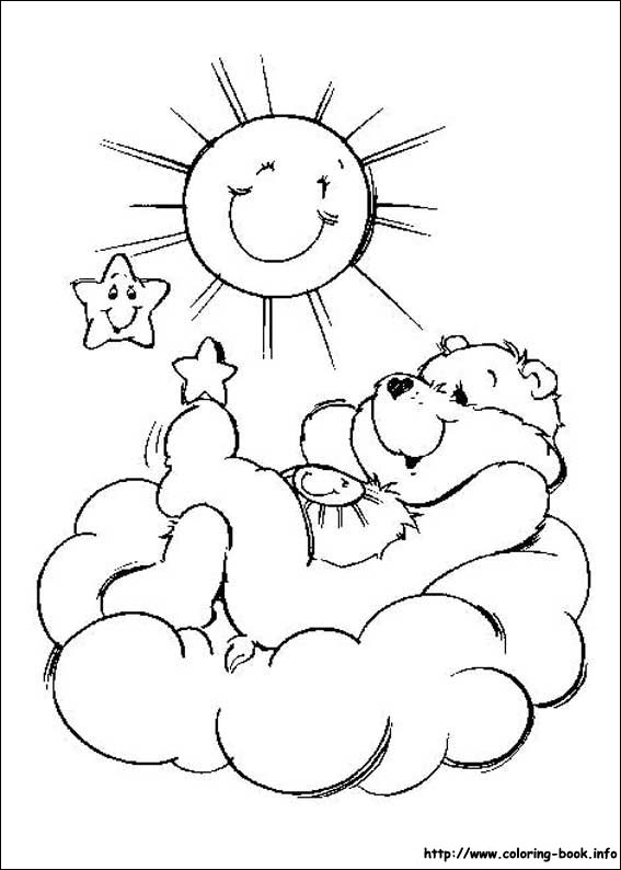 The Care Bears coloring picture